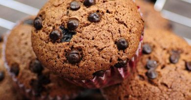Parça Çikolatalı Kakaolu Muffin