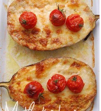 Mozarella Peynirli Patlıcan Çanakları