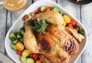 Fırında Tereyağlı Tavuk ve İç Pilavı Nasıl Yapılır?