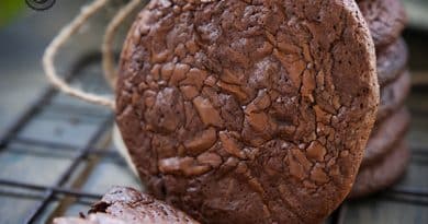 Yoğun Çikolatalı Brownie Kurabiye